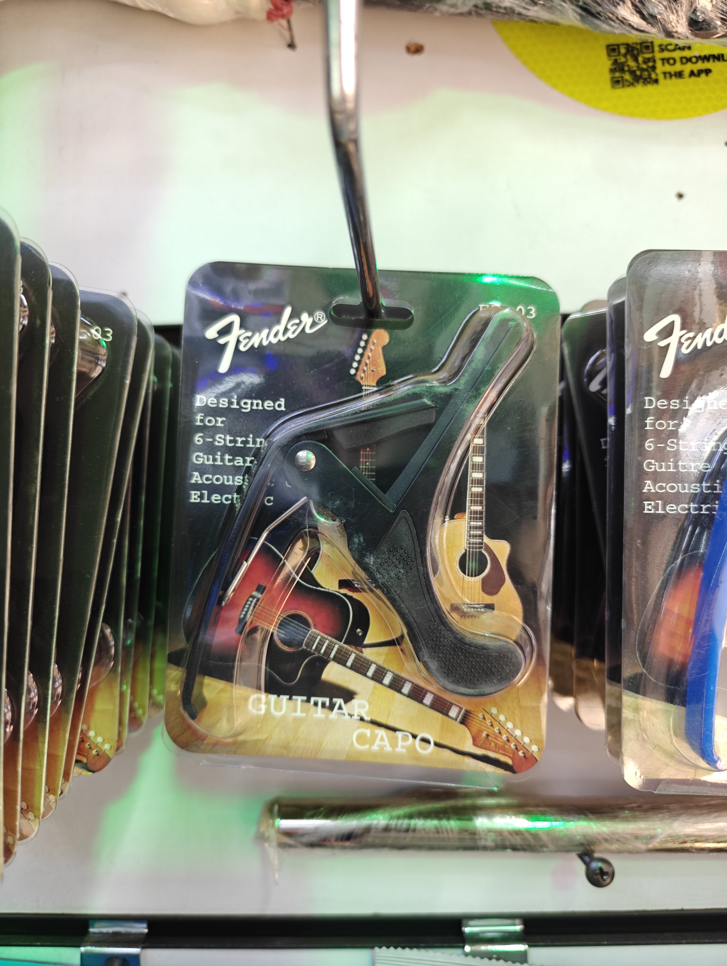 Fender universal guitar capo